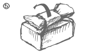 お弁当包み包み方５